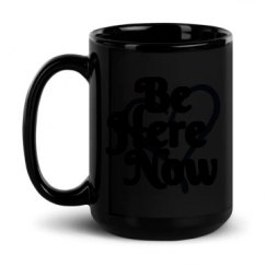 15oz Black Glossy Mug