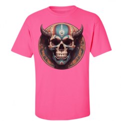 Unisex Ultra Cotton Safety Neon Crewneck Tee