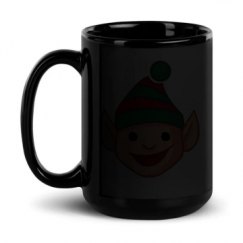 15oz Black Glossy Mug