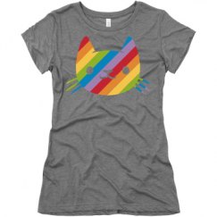Ladies Slim Fit Super Soft Triblend Tee