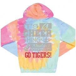 Unisex Tie-Dye Fleece Hoodie