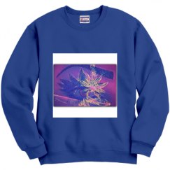Unisex Film and Foil Crewneck Sweatshirt