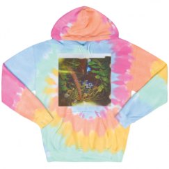 Unisex Tie-Dye Fleece Hoodie