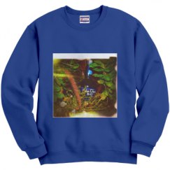 Unisex Film and Foil Crewneck Sweatshirt