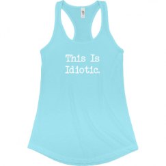 Ladies Slim Fit Racerback Tank Top