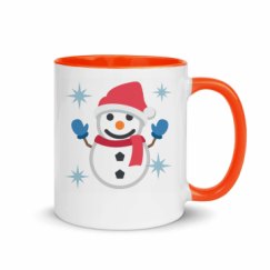 11oz Ceramic Mug with Color Inside