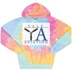 Unisex Tie-Dye Fleece Hoodie