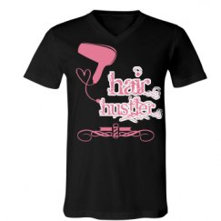 Unisex V-Neck Jersey Tee