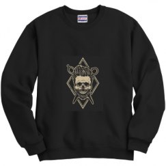 Unisex Film and Foil Crewneck Sweatshirt