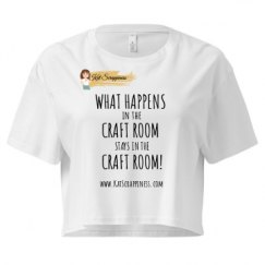 Ladies Festival Cali Crop Top Tee