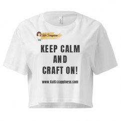 Ladies Festival Cali Crop Top Tee