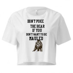 Ladies Festival Cali Crop Top Tee