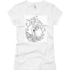 Ladies Slim Fit Basic Promo Jersey Tee