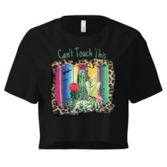 Ladies Festival Cali Crop Top Tee