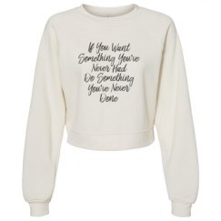 Women's Raglan Pullover Fleece