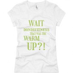 Ladies Slim Fit Basic Promo Jersey Tee