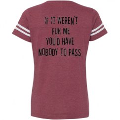 Ladies Relaxed Fit Vintage Sports Tee