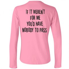 Ladies Relaxed Fit Basic Long Sleeve Tee