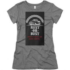 Ladies Slim Fit Super Soft Triblend Tee