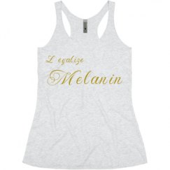 Ladies Slim Fit Super Soft Racerback Triblend Tank
