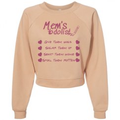 Women's Raglan Pullover Fleece