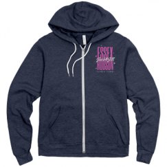 Unisex Fleece Full Zip Midweight Hoodie