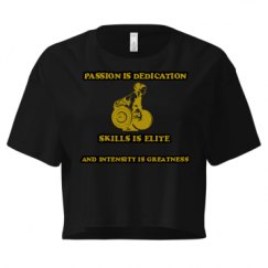 Ladies Festival Cali Crop Top Tee