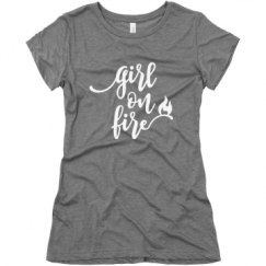 Ladies Slim Fit Super Soft Triblend Tee