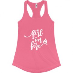 Ladies Slim Fit Racerback Tank Top