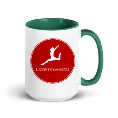 15oz Ceramic Mug with Color Inside