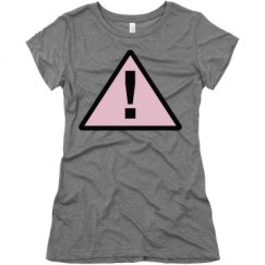 Ladies Slim Fit Super Soft Triblend Tee