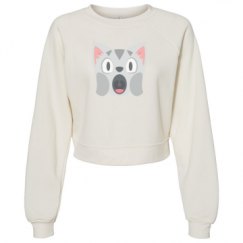 Women's Raglan Pullover Fleece
