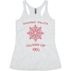 Ladies Slim Fit Super Soft Racerback Triblend Tank