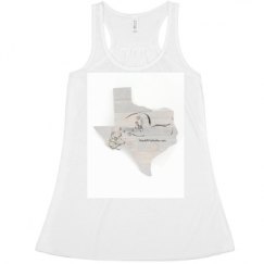 Ladies Flowy Racerback Tank