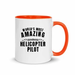 11oz Ceramic Mug with Color Inside