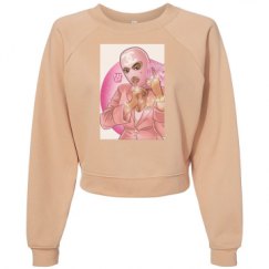 Women's Raglan Pullover Fleece