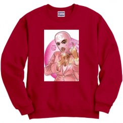 Unisex Film and Foil Crewneck Sweatshirt