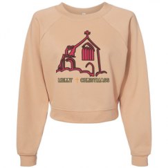 Women's Raglan Pullover Fleece