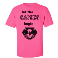 Unisex Ultra Cotton Safety Neon Crewneck Tee