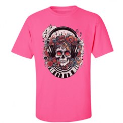 Unisex Ultra Cotton Safety Neon Crewneck Tee