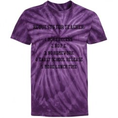 Youth Tie-Dye Cyclone Pinwheel Tee