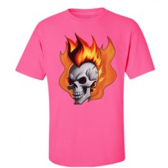 Unisex Ultra Cotton Safety Neon Crewneck Tee