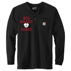 Unisex Carhartt Long Sleeve Henley Tee 