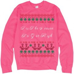 Unisex Neon Crewneck Sweatshirt