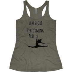 Ladies Slim Fit Super Soft Racerback Triblend Tank