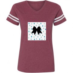 Ladies Relaxed Fit Vintage Sports Tee