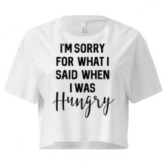 Ladies Festival Cali Crop Top Tee