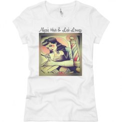 Ladies Slim Fit Basic Promo Jersey Tee