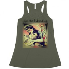 Ladies Flowy Racerback Tank