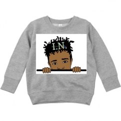 Toddler Crewneck Basic Promo Sweatshirt